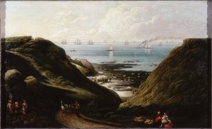 海岸风光（船上的油和铅笔） 作者 英语学校英语学校